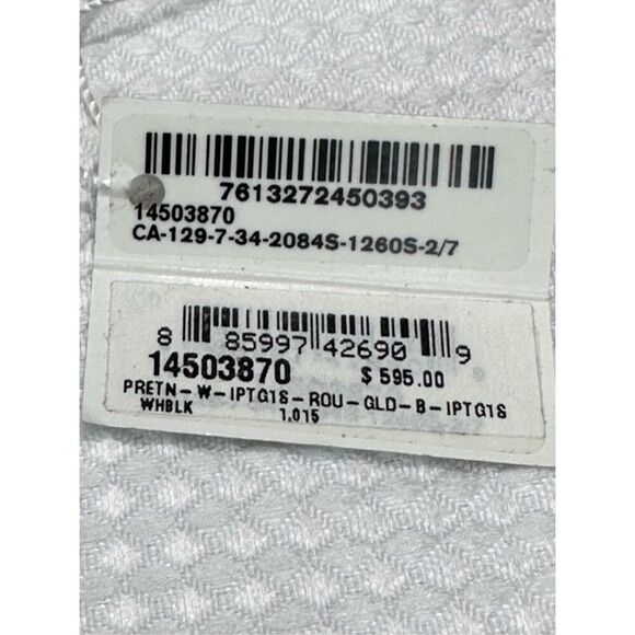 Silver Coach Designer Luxury Watch 17cm Band 38mm Face Diamonds A787 - Picture 5 of 6